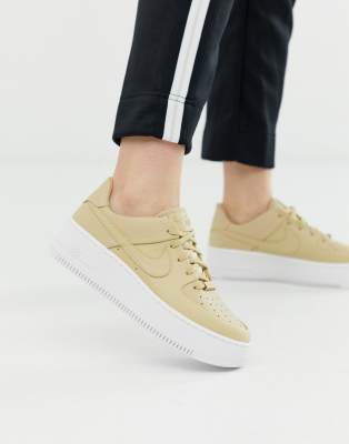 nike air force 1 sage low women's beige