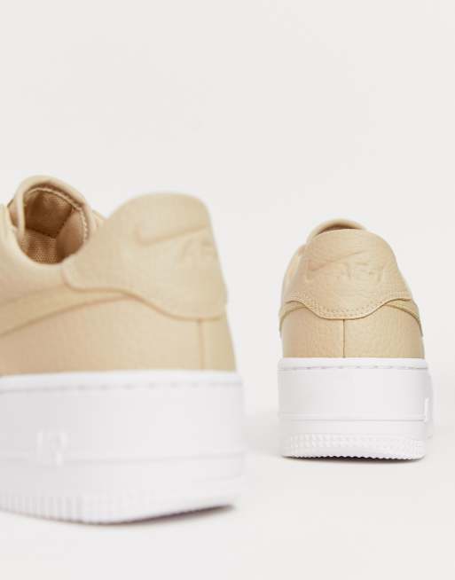 Nike air force 1 leer hot sale