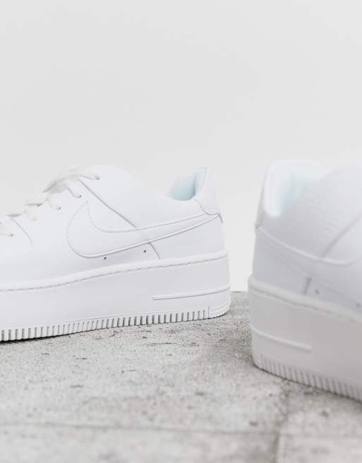 Nike – Air Force 1 Sage – Vita, låga sneakers  , 4 av 4