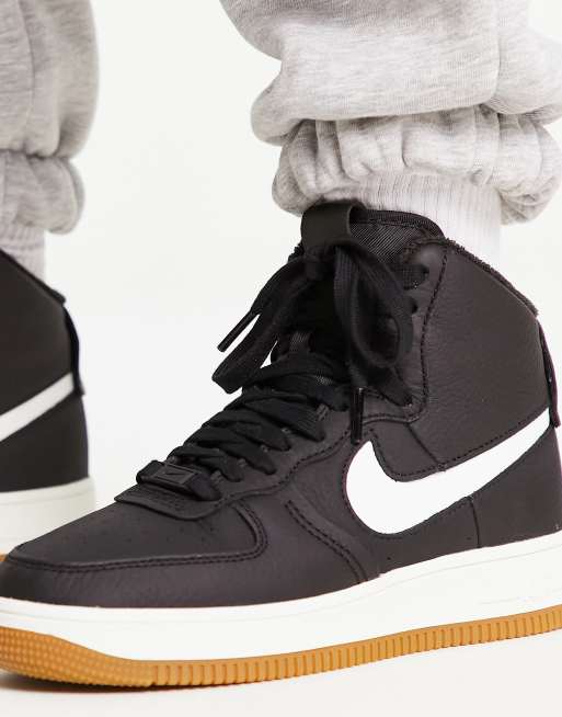 Nike Air Force 1 Sculpt Knochelhohe Sneaker in Schwarz ASOS