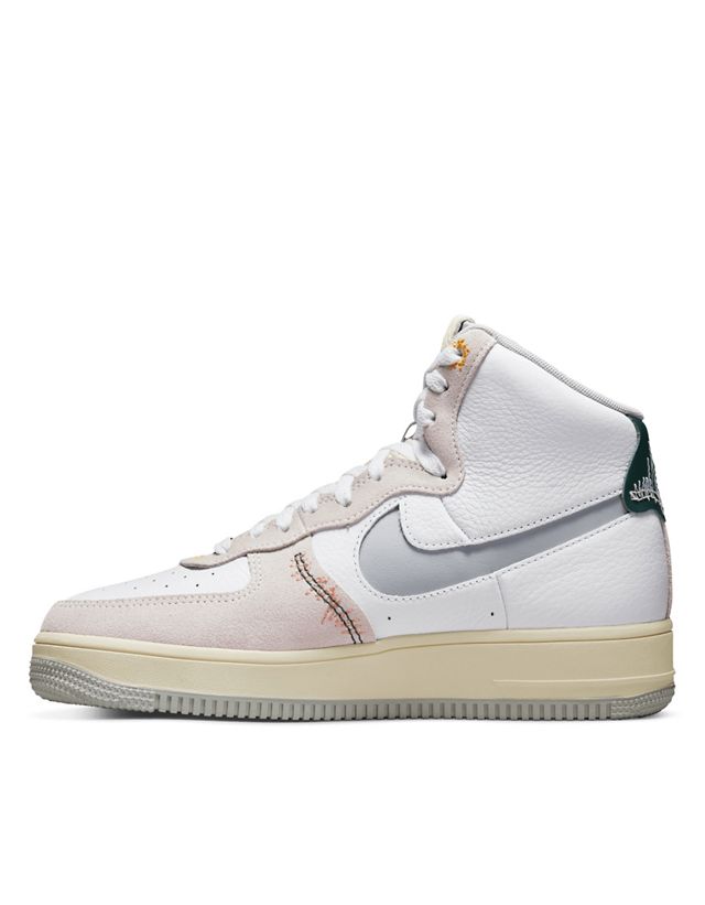 Nike Air Force 1 Sculpt sneakers in white and multi