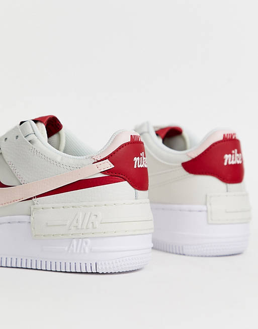 air force 1 shadow rouge et rose