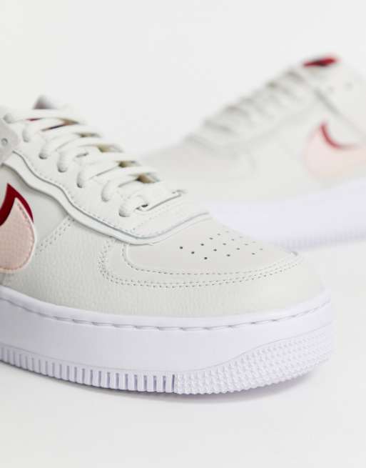 air force 1 shadow phantom rose et rouge femme air force 1 shadow phantom rose et rouge femme
