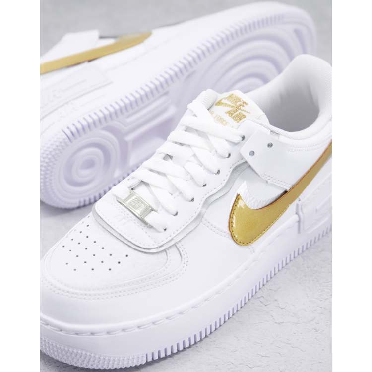 Air force blanche sales et or