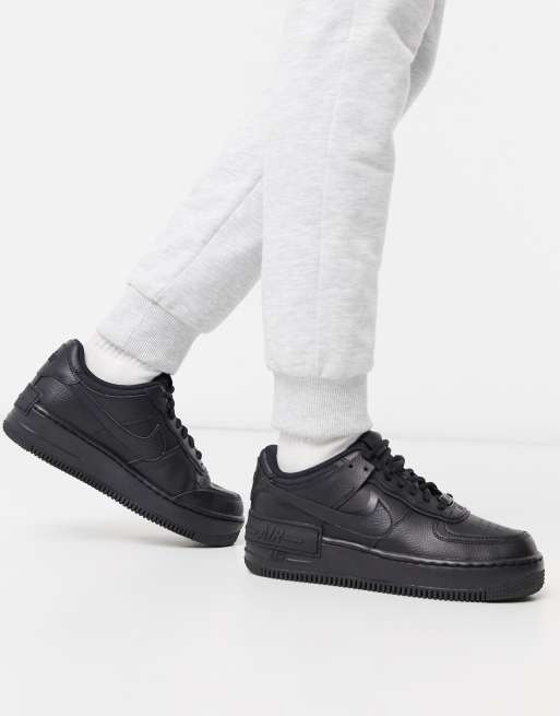 Nike Air Force 1 Shadow Baskets Noir