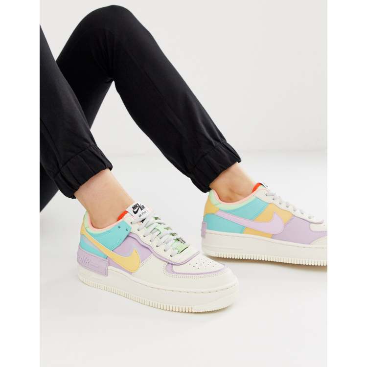 Nike Air Force 1 Shadow Baskets Pastel