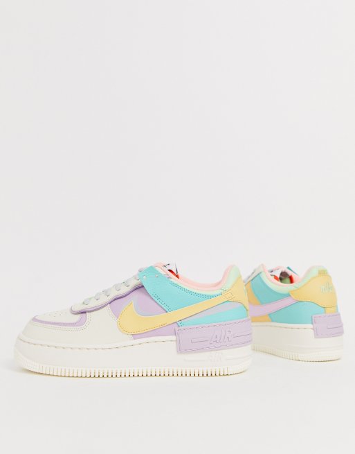 Nike air force couleur cheap pastel