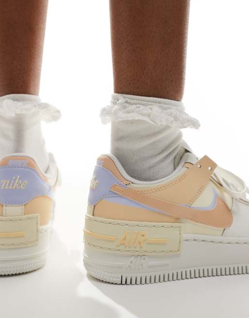 Nike – Air Force 1 Shadow – Buty sportowe w kolorze złamanej bieli, 3 z 5