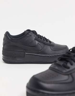 nike air force 1 black matte