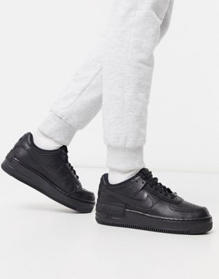 Nike Air Force 1 Shadow sneakers in black | ASOS