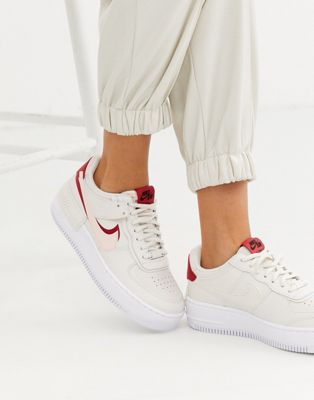 Nike Air Force 1 Shadow sneakers in off 