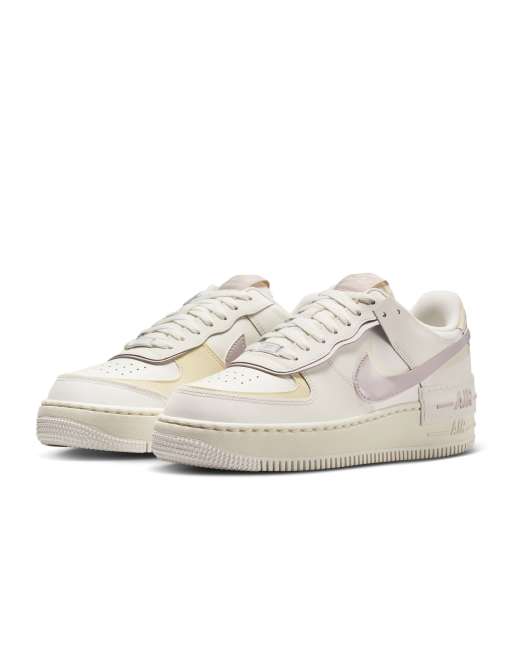 Nike air force 1 shadow hot sale beige pale