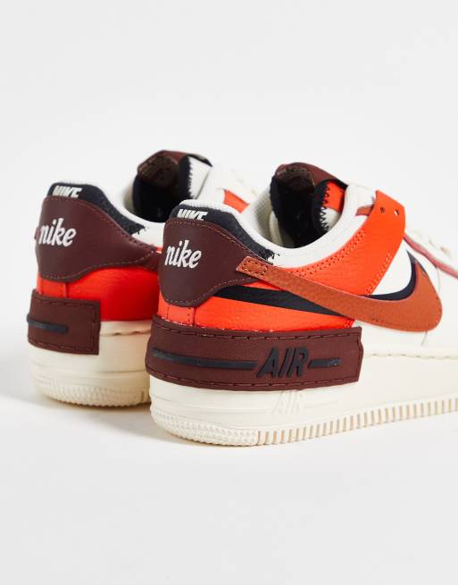 Nike air force outlet 1 shadow orange asos