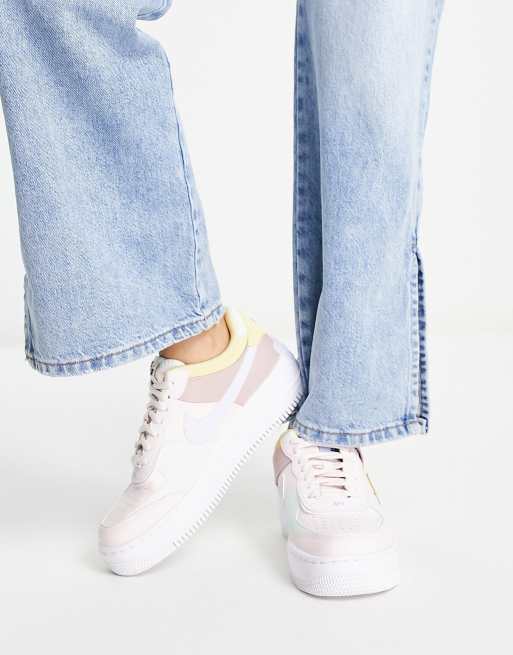 Nike Force 1 sneakers in pink and | ASOS