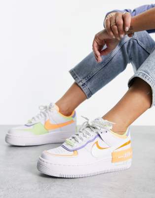 nike wmns af1 shadow air force 1 summit white multi women lifestyle