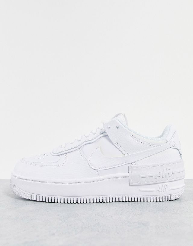 Nike Air Force 1 Shadow sneakers in white