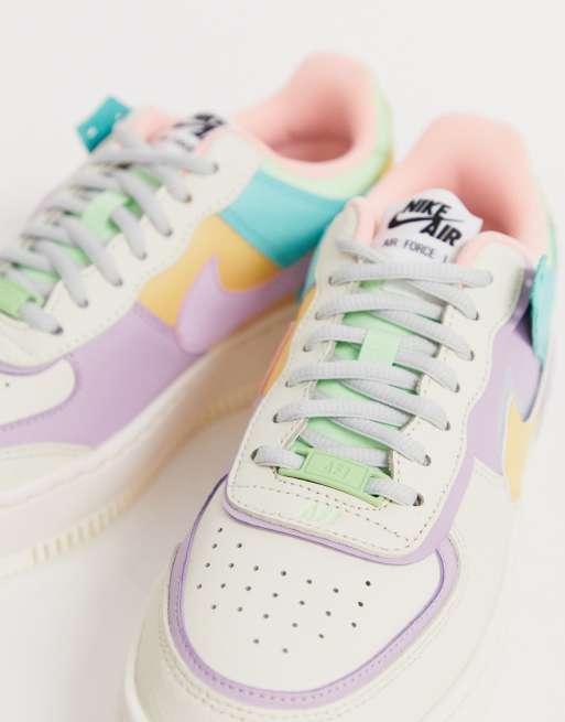 Scarpe nike air shop force 1 colorate