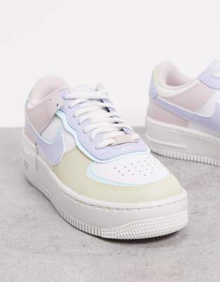 nike air force 1 pastel trainers