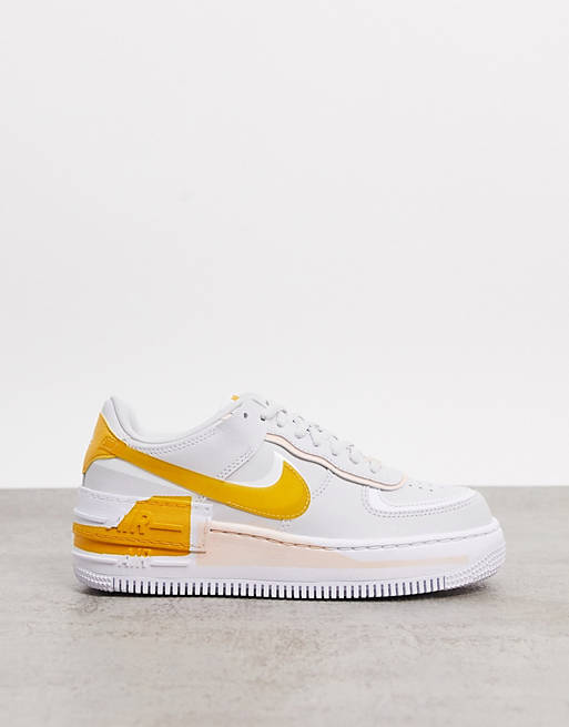 air force 1 shadow gialle