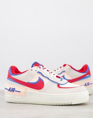 Nike Air Force 1 Shadow trainers in off 