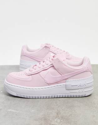 pink foam air force 1 shadow