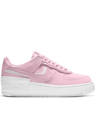 nike air force 1 pink trainers