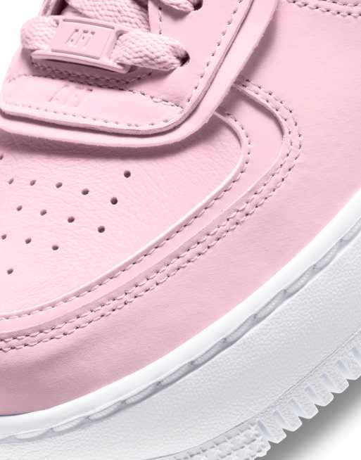 Nike Air Force 1 Shadow trainers in soft pink ASOS