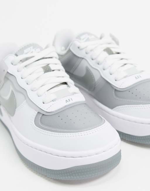 Air force one store blanche et grise