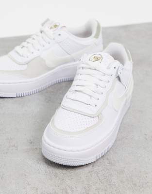 nike air force 1 white and cream