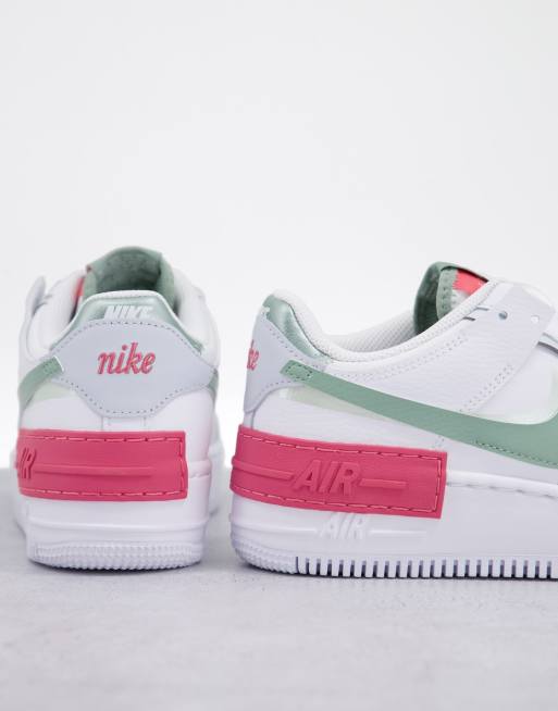 Nike air force 1 best sale dames roze