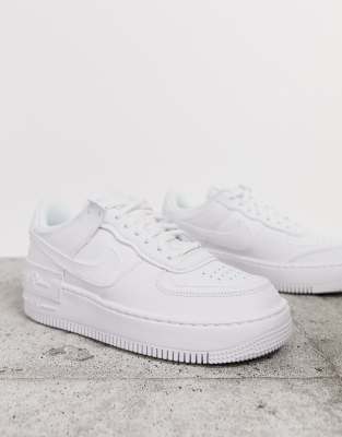 Nike Air Force 1 Shadow triple white 