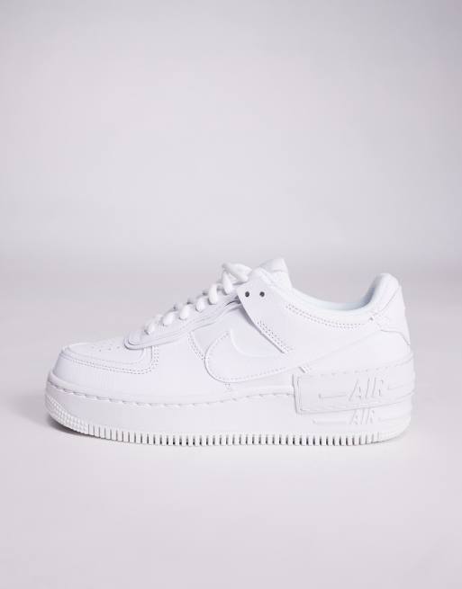 Nike – Air Force 1 Shadow – Trippelvita sneakers, 2 av 5