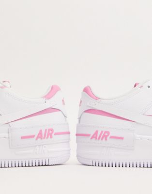 air force 1 shadow white and pink