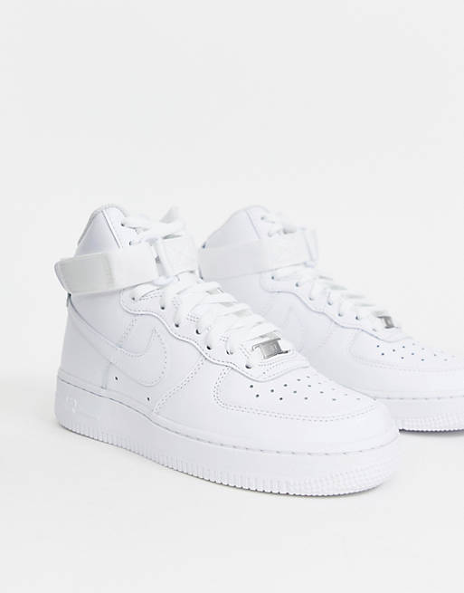 air force 1 bianche alte donna
