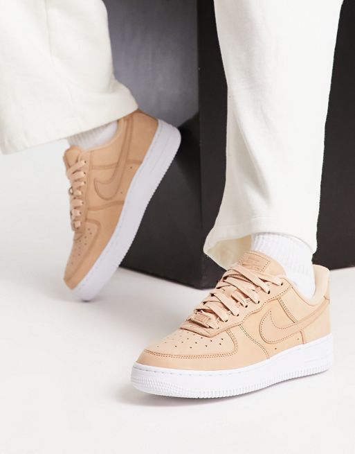 Nike - Air Force 1 - Sneakers color cuoio 