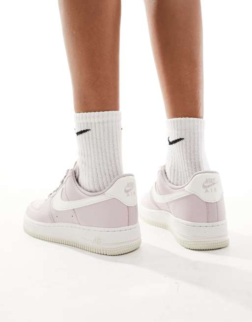 Nike Air Force 1 sneakers in purple, 3 of 5