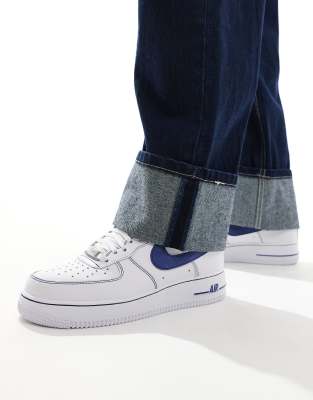 Nike Air Force 1 Sneakers With Contrast Stitch Detail