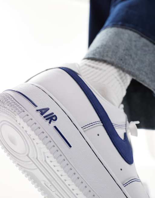 Nike Air Force 1 sneakers with contrast stitch detail in