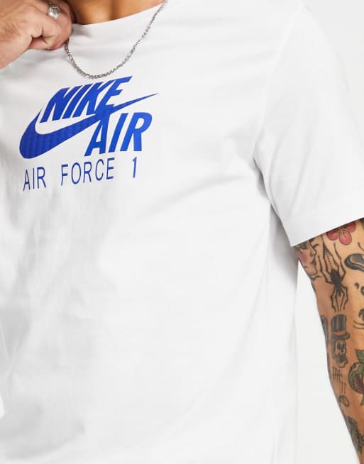 Dyrt specificere delikat Nike - Air Force 1 - T-shirt bianca | ASOS