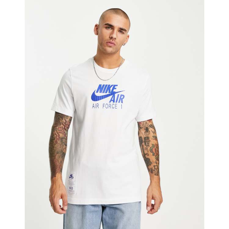 Nike AIR FORCE 1 T shirt Blanc