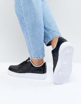 asos black air force 1