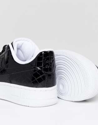 nike air force schlangenleder