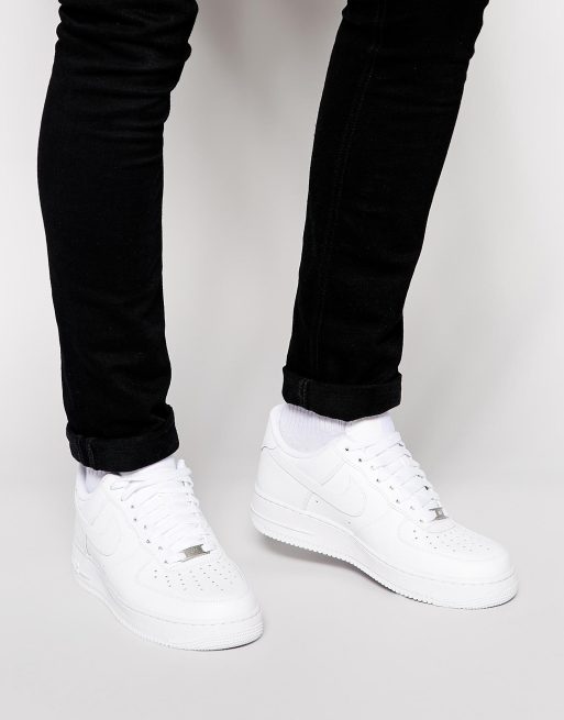 White best sale airforces men