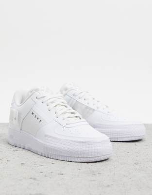 Nike Air Force 1 Type trainers in white 