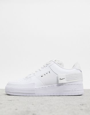 Nike Air Force 1 Type trainers in white 