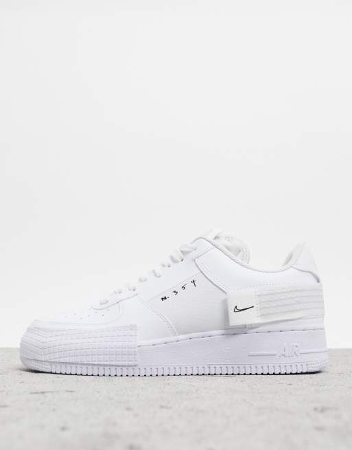 Nike Air Force 1 Type trainers in white