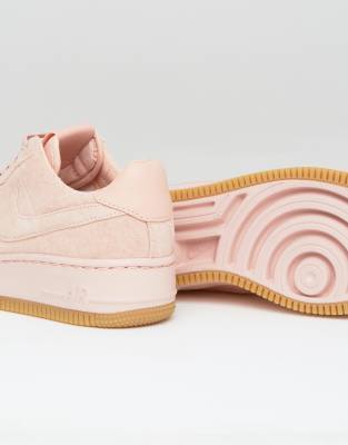 Air force 1 rosa on sale camoscio