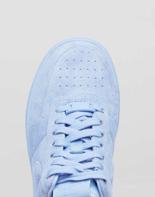 Baby blue suede air hotsell force ones