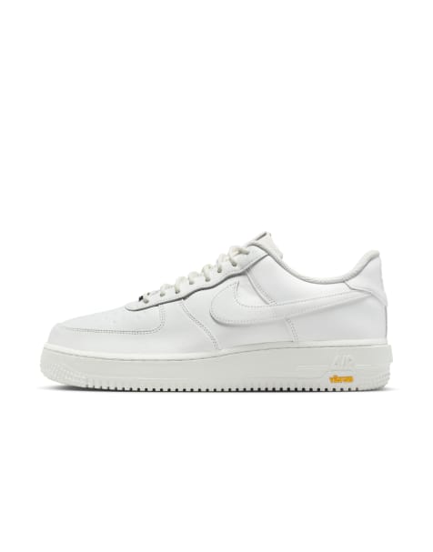 Nike Air Force 1 Vibram baskets en blanc intégral - view 1