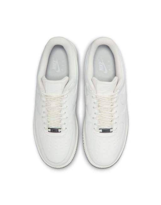 Nike Air Force 1 Vibram zapatillas de deporte triple blanco, 2 de 4